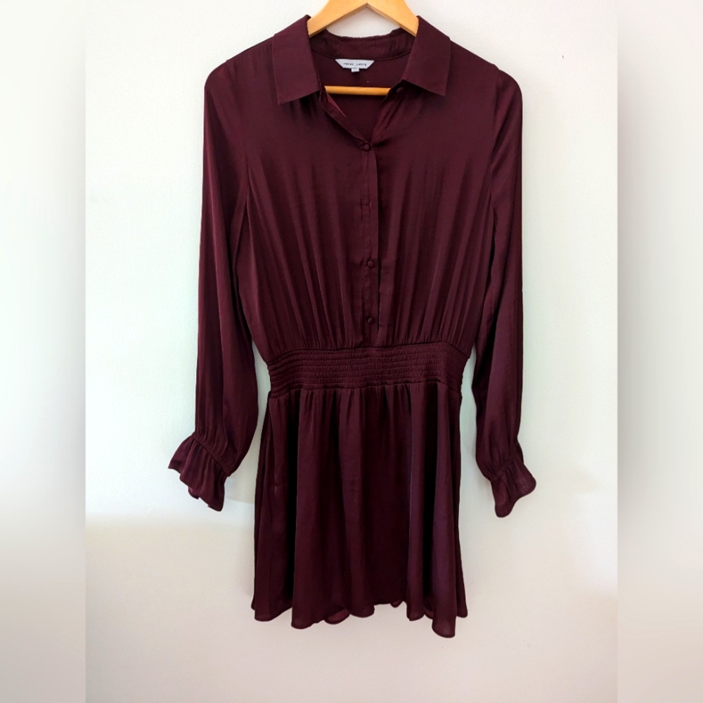 Naked zebra silky dress